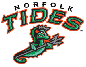 Norfolk Tides 2016-Pres Alternate Logo vinyl decal